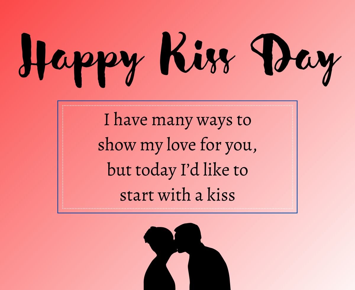International Kiss Day Wishes