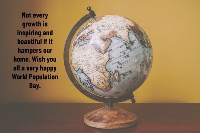 happy World Population Day Image