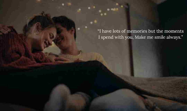 Cute Romantic Couple captions